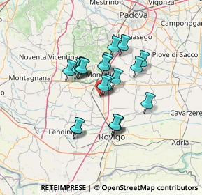 Mappa Viale della Libertà, 35047 Solesino PD, Italia (10.094)