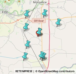 Mappa Piazza Aldo Moro, 35047 Solesino PD, Italia (3.61455)