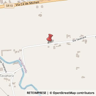 Mappa Via Tavanara, 38, 37058 Sanguinetto, Verona (Veneto)