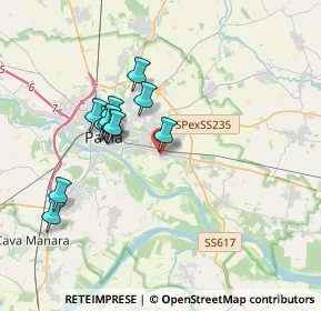 Mappa Via Enrico Bottini, 27100 Pavia PV, Italia (3.2125)