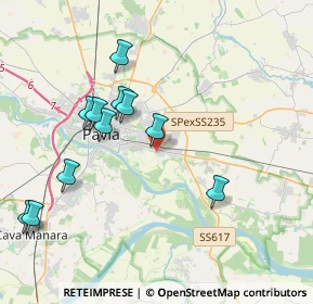 Mappa Via Enrico Bottini, 27100 Pavia PV, Italia (4.79923)