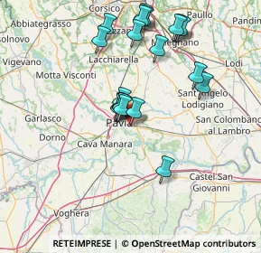 Mappa Via Enrico Bottini, 27100 Pavia PV, Italia (14.0265)