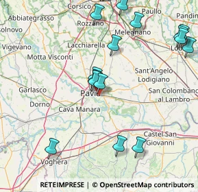Mappa Via Enrico Bottini, 27100 Pavia PV, Italia (21.3195)