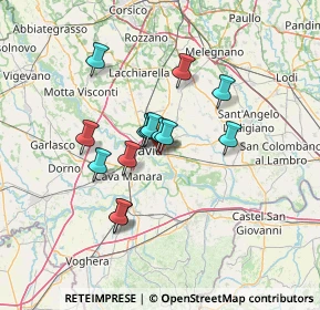 Mappa Via Enrico Bottini, 27100 Pavia PV, Italia (10.26643)