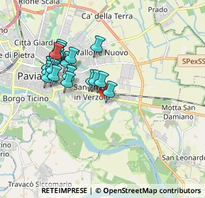 Mappa Via Enrico Bottini, 27100 Pavia PV, Italia (1.705)
