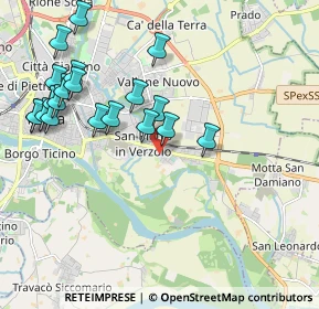Mappa Via Enrico Bottini, 27100 Pavia PV, Italia (2.211)