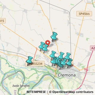 Mappa Castelverde, 26022 Castelverde CR, Italia (3.51625)