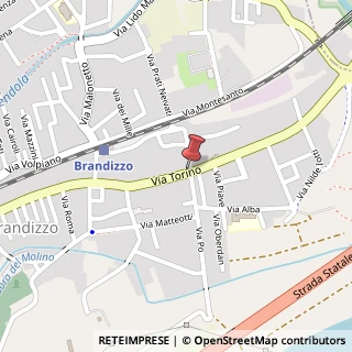 Mappa Via Torino, 106, 10032 Brandizzo, Torino (Piemonte)