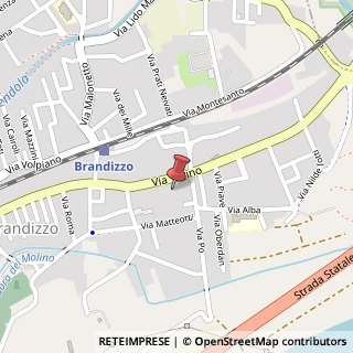 Mappa Piazza Vittorio Veneto, 15, 10032 Brandizzo, Torino (Piemonte)