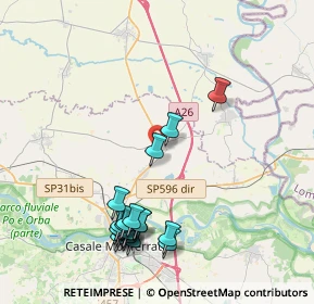 Mappa Via Marconi, 15030 Villanova Monferrato AL, Italia (4.463)