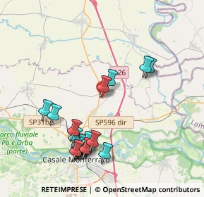 Mappa Via Marconi, 15030 Villanova Monferrato AL, Italia (4.2305)