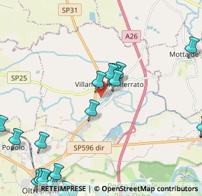 Mappa Via Marconi, 15030 Villanova Monferrato AL, Italia (3.063)