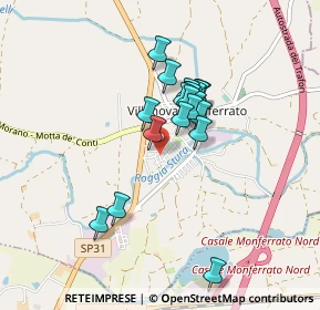 Mappa Via Marconi, 15030 Villanova Monferrato AL, Italia (0.6525)