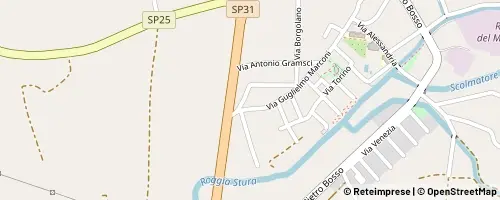 Mappa Villanova Monferrato