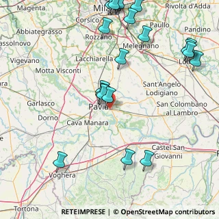 Mappa Via Angelo Amati, 27100 Pavia PV, Italia (21.2645)