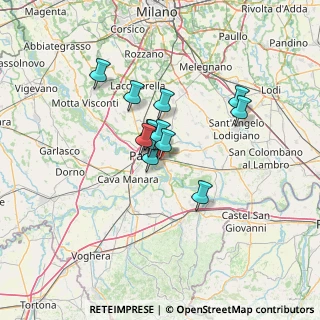 Mappa Via Angelo Amati, 27100 Pavia PV, Italia (8.60154)