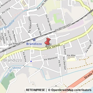 Mappa Via Torino, 146, 10032 Brandizzo, Torino (Piemonte)