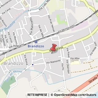 Mappa Piazza Vittorio Veneto, 11, 10032 Brandizzo, Torino (Piemonte)
