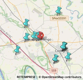 Mappa Via Ugo Foscolo, 26841 Casalpusterlengo LO, Italia (3.955)