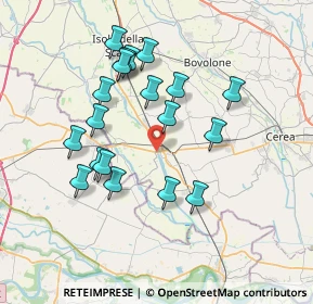 Mappa Via degli Scavi, 37054 Nogara VR, Italia (6.90895)