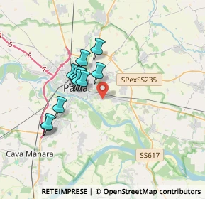 Mappa Strada Valbona, 27100 Pavia PV, Italia (2.90417)