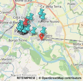 Mappa Strada Valbona, 27100 Pavia PV, Italia (1.8915)