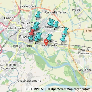 Mappa Strada Valbona, 27100 Pavia PV, Italia (1.53529)