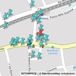 Mappa Via XX Settembre, 10032 Brandizzo TO, Italia (0.06)