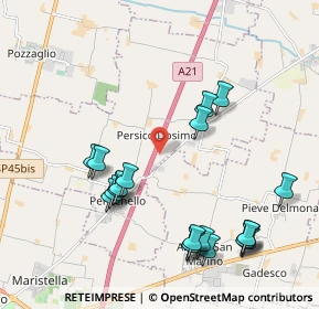 Mappa Via Achille Grandi, 26043 Persico Dosimo CR, Italia (2.2905)