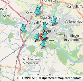 Mappa Via Beretta, 27100 Pavia PV, Italia (1.15182)