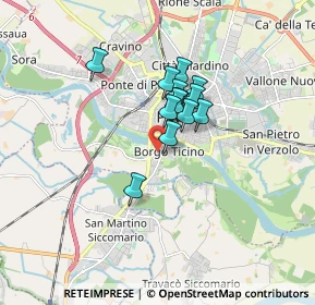 Mappa Via Beretta, 27100 Pavia PV, Italia (1.10692)