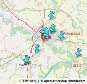 Mappa Via Beretta, 27100 Pavia PV, Italia (3.04273)