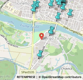 Mappa Via Beretta, 27100 Pavia PV, Italia (0.767)