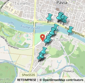 Mappa Via Beretta, 27100 Pavia PV, Italia (0.3985)