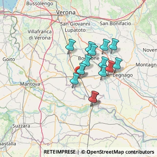 Mappa Via Giuseppe Mazzini, 37054 Nogara VR, Italia (10.65714)