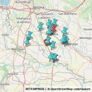 Mappa Via Giuseppe Mazzini, 37054 Nogara VR, Italia (10.664)