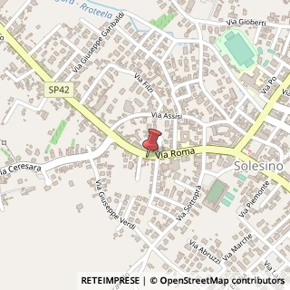 Mappa Via Roma, 307, 35047 Solesino, Padova (Veneto)