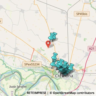 Mappa Via Fornace, 26022 Castelverde CR, Italia (4.6265)