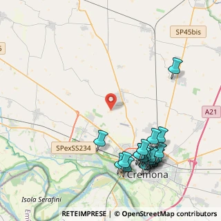 Mappa Via Fornace, 26022 Castelverde CR, Italia (5.0805)