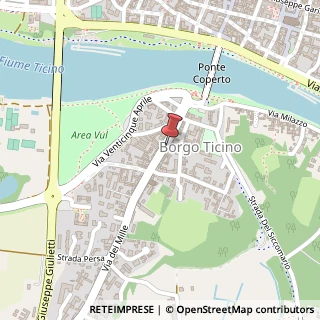 Mappa Via dei Mille, 58, 27100 Pavia, Pavia (Lombardia)