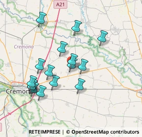 Mappa Via Ottorino Beltrami, 26039 Vescovato CR, Italia (7.0075)