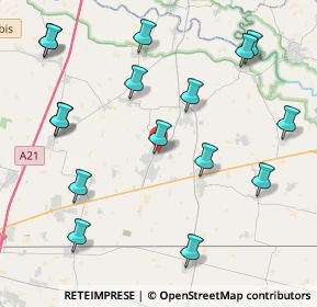 Mappa Via Ottorino Beltrami, 26039 Vescovato CR, Italia (4.885)