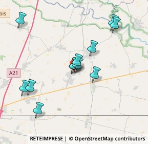 Mappa Via Ottorino Beltrami, 26039 Vescovato CR, Italia (3.53)