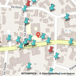 Mappa Via Roma, 35047 Solesino PD, Italia (0.08519)