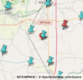 Mappa Via Roma, 35047 Solesino PD, Italia (5.871)