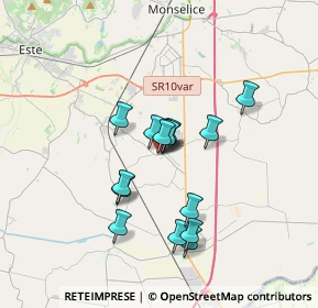 Mappa Via Roma, 35047 Solesino PD, Italia (2.72)