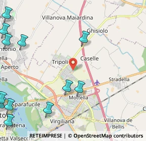 Mappa Via Abruzzo, 46030 San Giorgio di Mantova MN, Italia (3.3775)