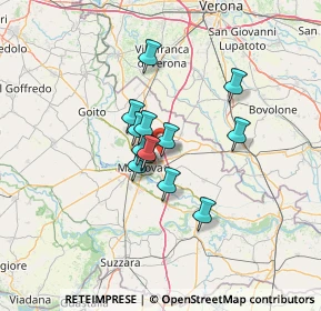 Mappa Via Abruzzo, 46030 San Giorgio di Mantova MN, Italia (8.66692)