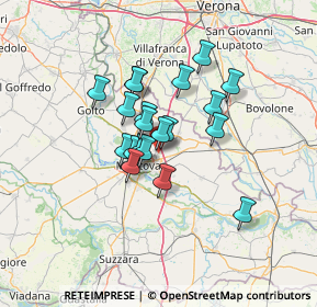 Mappa Via Abruzzo, 46030 San Giorgio di Mantova MN, Italia (9.473)