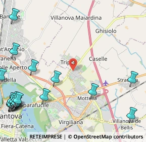 Mappa Piazza D. Alighieri, 46030 San Giorgio Bigarello MN, Italia (3.4675)